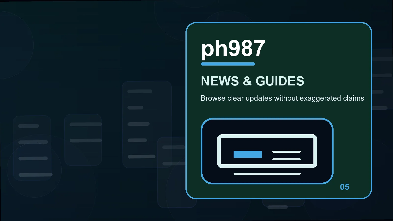 ph987 news illustration for a practical check for evergreen guides