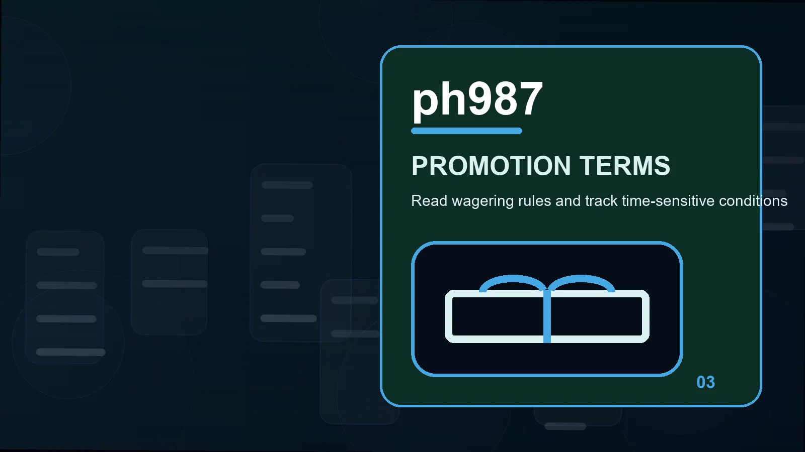 ph987 promotions illustration for how to review game contribution before the next step