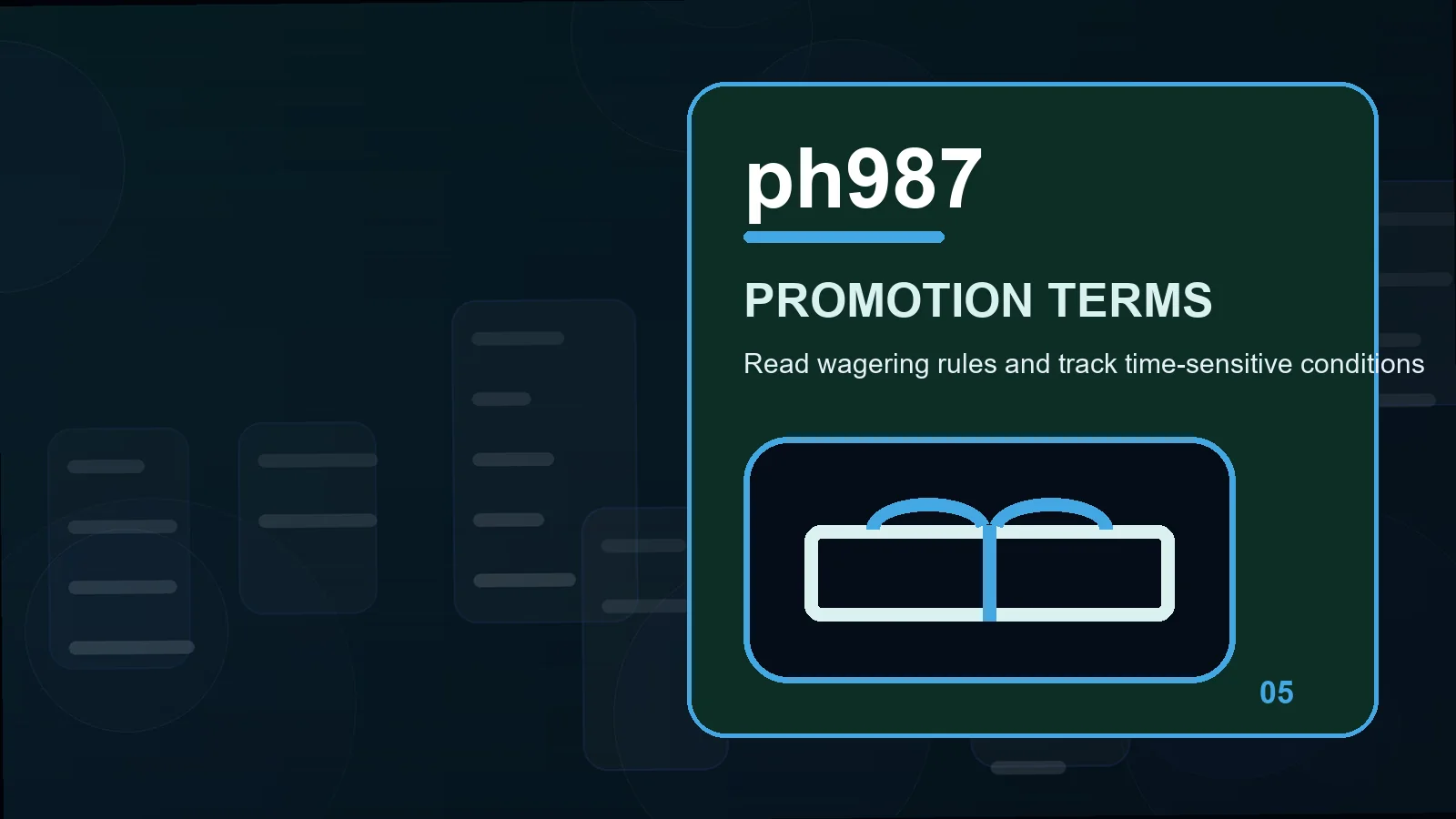 ph987 promotions illustration for a practical check for eligibility