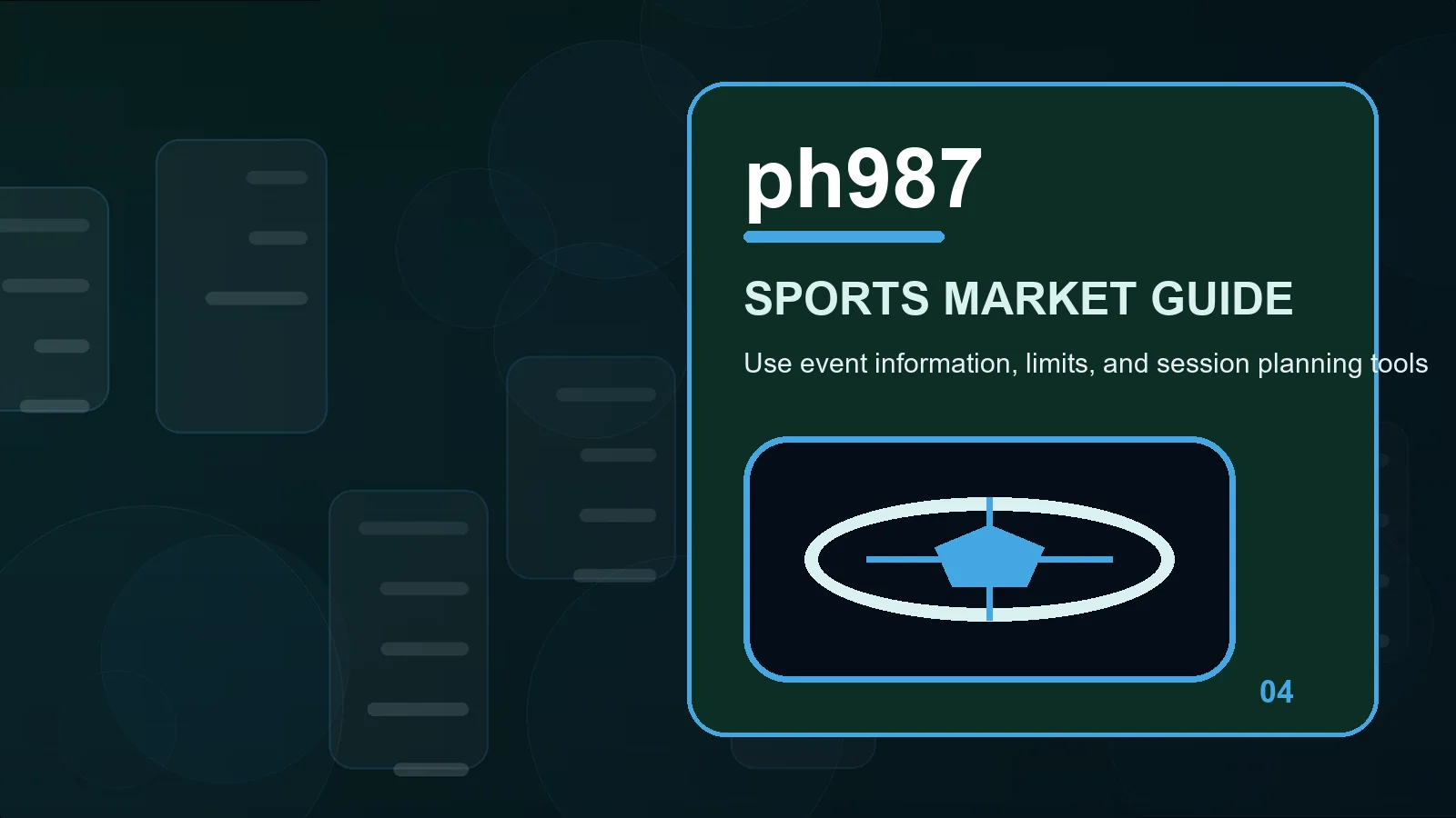 ph987 sports illustration for settlement rules in the session budget workbook